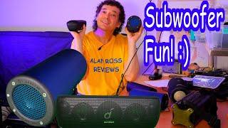 Soundcore Motion Plus and Minrig Subwoofer! Heaven??