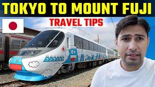 Tokyo to Mount Fuji by Train | Mount Fuji to Tokyo | Mount Fuji | Mt Fuji | Japan Vlog