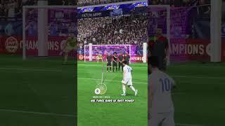 This Freekick Technique Is INSANE  #shorts