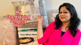 Thanksgiving Shopping Haul 2021|Black Friday Shopping Haul|Mommys Love Kitchen