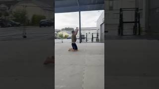 Two knee flips