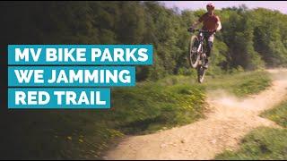 We Jamming at Mountain View Bike Park - A run down a flowy red trail