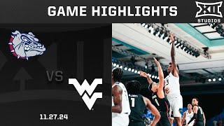 #3 Gonzaga vs. West Virginia Game Highlights | 2024-25 Big 12 Men's Basketball