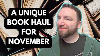 A Unique Book Haul for November 2024