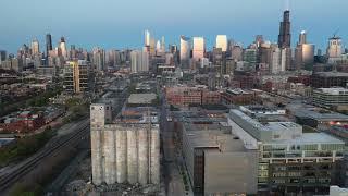 Devodare Drones Chicago - ADM Wheat Mill (West Loop/Fulton Market)