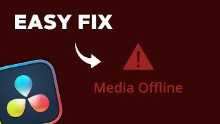 How to quickly relink your missing media files in Davinci Resolve 19