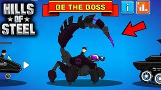 Hills Of Steel - BE THE BOSS Scorpion Boss Walkthrough Gameplay