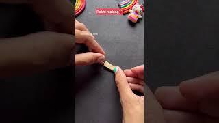 Diy Easy rakhi making for brother️ #shorts #youtubeshorts #viralvideo #craft #rakhi #rakhispecial