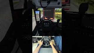 If he stops, we both stop… eventually  #eurotrucksimulator2 #ets2 #iveco #truckers #shorts