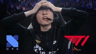 Faker in shambles after Failed Backdoor in Game 5