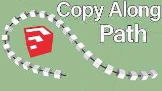 Array Along Path in SketchUp | JHS Powerbar