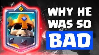 How Clash Royale FAILED Skeleton King (And Then Fixed Him)