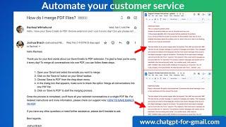 Automate Email replies with ChatGPT: Great for Context-Aware Auto Replies