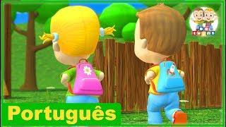 Tá-Tá-Rá-Rá | Canções | Creche Pré-Escolar | BBtwins | Vídeos HD | Português