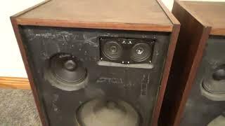 Bozak LS 400 Stereo Speakers Part 2 - Quick Update...