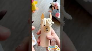 Toilet Roll Llama Craft  | Cute & Easy Farm Animal for Kids