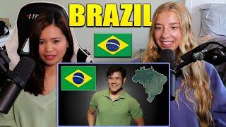 American Girls React to Geography Now Brazil