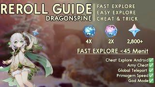 REROLL GUIDE Genshin Impact Cheat & Hack Bagian Dragonspine Android