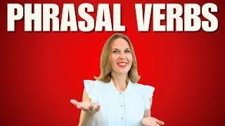 Learn Phrasal Verbs WITH ME and Sound like a NATIVE | Listen & Repeat Practice