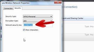 How to find Wi-Fi security key on Windows