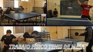 Table tennis FOOTWORK. Entrenamiento físico para Tenis de mesa.