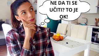 ŠTO KADA TI SE NE DA UČITI?‍️ | Marija Vlahović