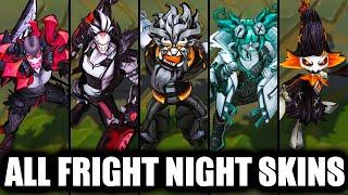 All 12 Fright Night Skins Spotlight 2024 (League of Legends)