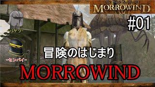 【TESⅢ】第１回 「ブレイズ加入まで」モロウウィンドゆっくり実況 【Morrowind】