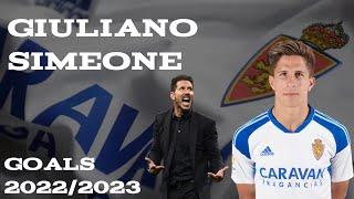 Giuliano Simeone All Goals Real Zaragoza - La Liga 2 2022/2023