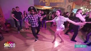 Mambo Brown and Renata Sakaeva Salsa Dancing at Rostov For Fun Fest (Russia), Friday 01.11.2019