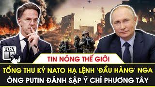 Tổng thư ký NATO hạ lệnh ‘đầu hàng’ Nga, ông Putin cao tay ra đòn hiểm đánh sập ý chí phương Tây