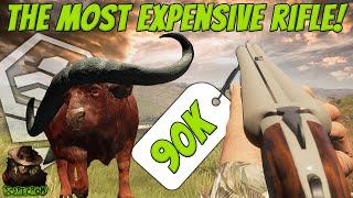 Is The MOST EXPENSIVE Rifle Useless? We Test It On A GIANT Diamond Cape Buffalo! Call of the wild