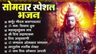 सोमवार भक्ति भजन : ॐ नमः शिवाय, शिव अमृतवाणी, महामृत्युंजय मंत्र, शिव चालीसा, ॐ जय शिव ओंकारा