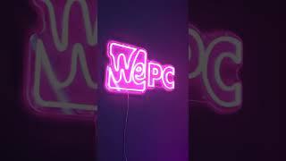 A little upgrade in our studio!#neon #neonsign #wepc #gamingsetup #upgradingsetup #ultimatesetup