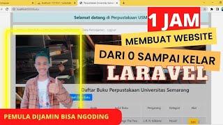 Membuat Website Dengan Laravel | Tutorial Laravel | Membuat Web Dari Awal Sampai Selesai | Web