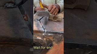 Amazing skills for use tools of welding work #shorts #viral