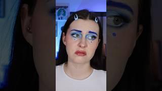 makeup inspired by SADNESS from #InsideOut2 