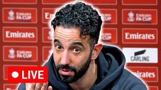  LIVE | Ruben Amorim and Marco Silva post-match press conference | Man Utd 1-1 Fulham (Pens 3-4)