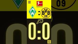  Unentschieden gegen SV Werder Bremen  #bvb #bvb09 #borussiadortmund SV Werder Bremen #svwbvb