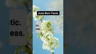 June Born People Facts & Personalities | #Shorts | Amazing Baby World Official