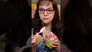 Tina has ice cream!