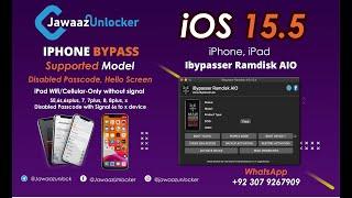 How to bypass iphone 7  iOS 15.5 by iBypasser Ramdisk AIO #Jawaazunlocker