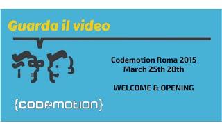 Keynote: Codemotion Rome - March 28th: Tanenbaum. Henney. Ballard.