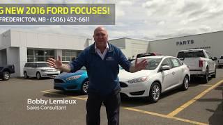 Wood Motors Ford: $7,000 Off Remaining New 2016 Ford Focuses!