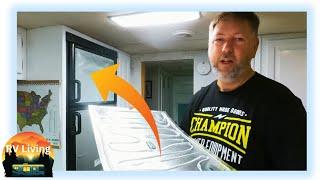 DIY: How to Replace RV Refrigerator Door Panels with Magnetic Metal