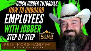 Quick Jobber Tutorials - Onboarding Employees