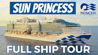 Sun Princess Full Ship Tour and Walkthrough in 4K!