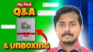 My First 100k Special Q&A | *UNBOXING SILVER PLAY BUTTON* | Ashish Rastogi