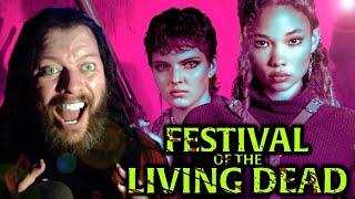 Zombies, music, and Catwoman! FESTIVAL OF THE LIVING DEAD #Reaction #soskasisters