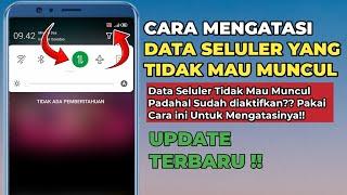 Cara Mengatasi Data Seluler Tidak Mau Muncul di Hp Android